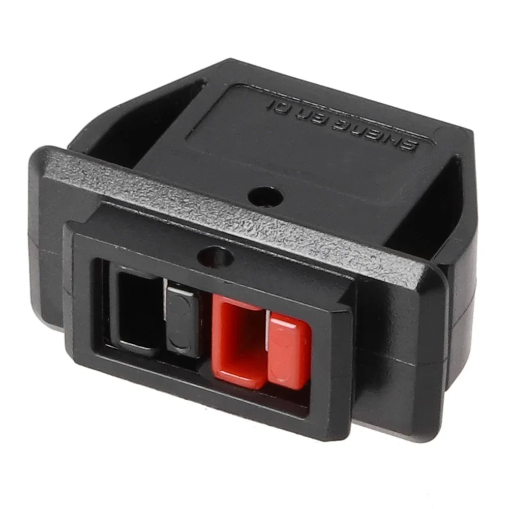 Fixed Mounting Bracket Panel Outdoor Power Plug Energy Storage Connector Holder 2pin Unipolar Plug Holder FOR Anderson Plug