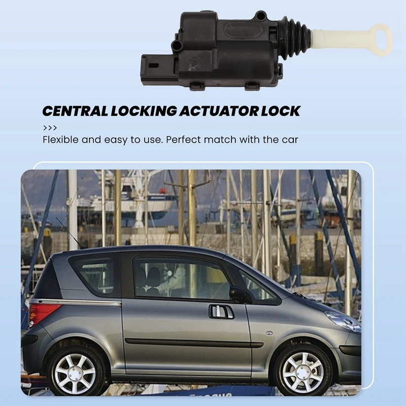 Car Central Locking Actuator 6615.36 9649879580 For Peugeot 1007 1.4 1.6 2005-2020 661536 Driver Side Door Lock Actuator