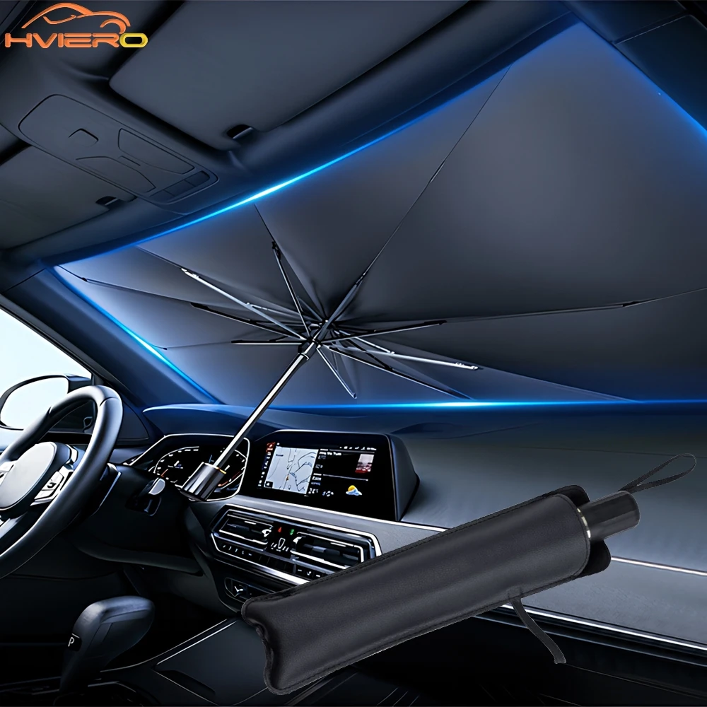 Multi Purpose Convenient Foldable Car Windshield Sunshades Interior Protechor Accessorie Part Auto Parasol Umbrella Front Covers