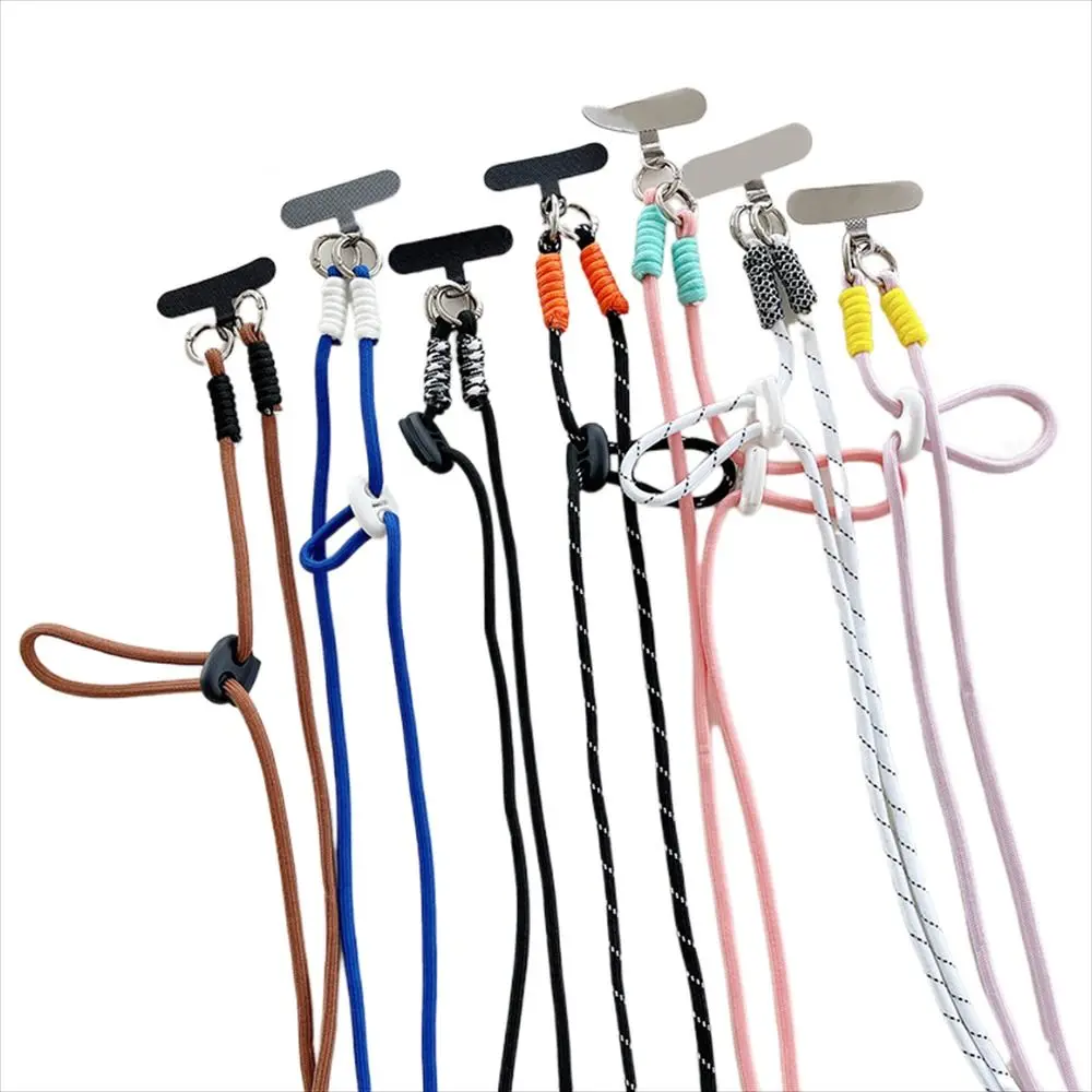 

Регулируемый ремешок для телефона через плечо, съемный подвесной шейный шнур для телефона, шейный шнур, нашивка, анти-потерянный длинный ремешок для телефона, подвеска для телефона