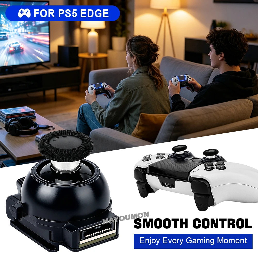 Neues, einstellbares Anti-Drift-TMR-Joystick-Plug&Play-Thumb-Stick-Modul für PS5 Edge Controller – Upgrade- und Reparaturzubehör – Detail 8