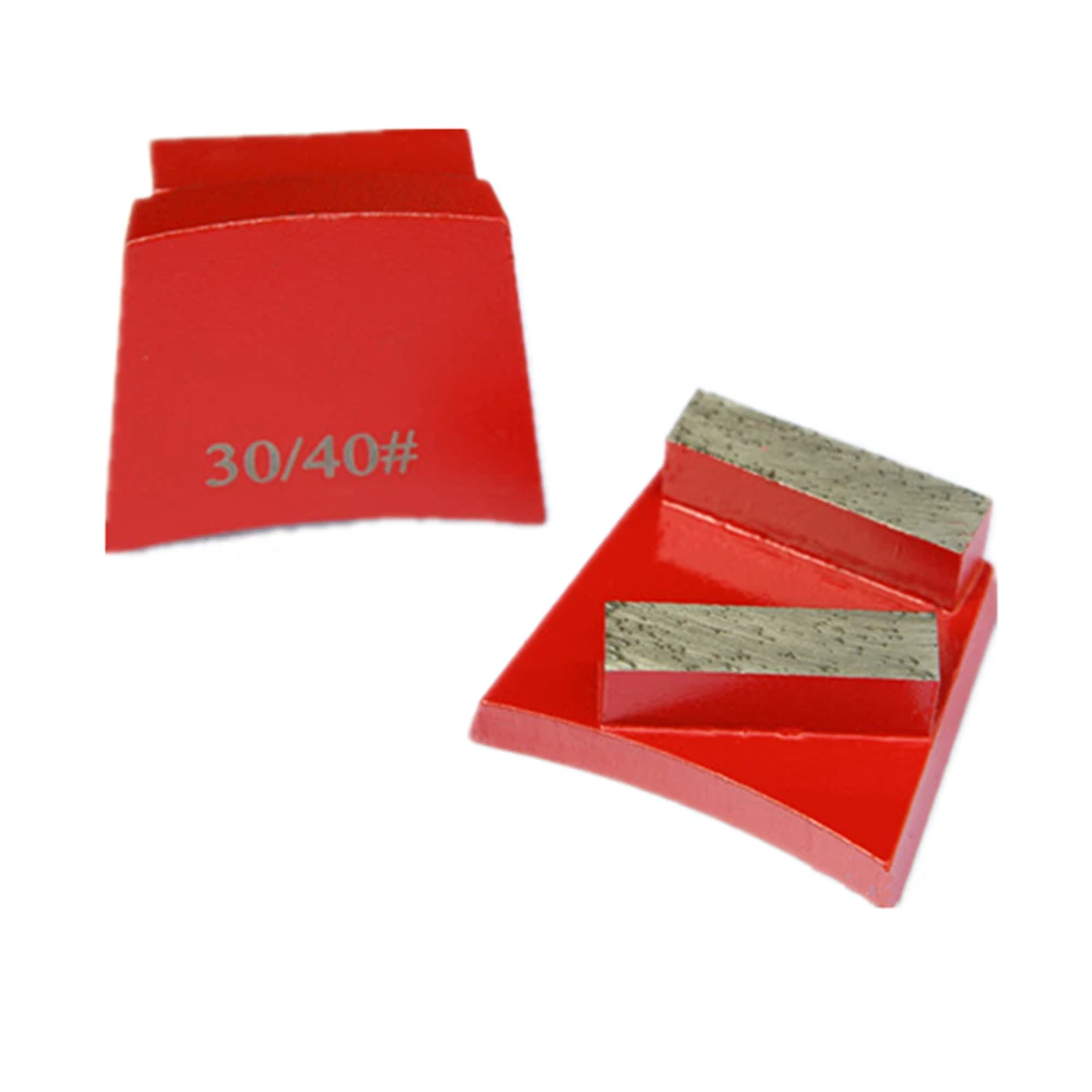 PHX02 PHX Quick Lock Concrete Grinding Disc Trapezoid Diamond Concrete Grinding Block Two Metal Abrasive Bars Lavina Floor Pads