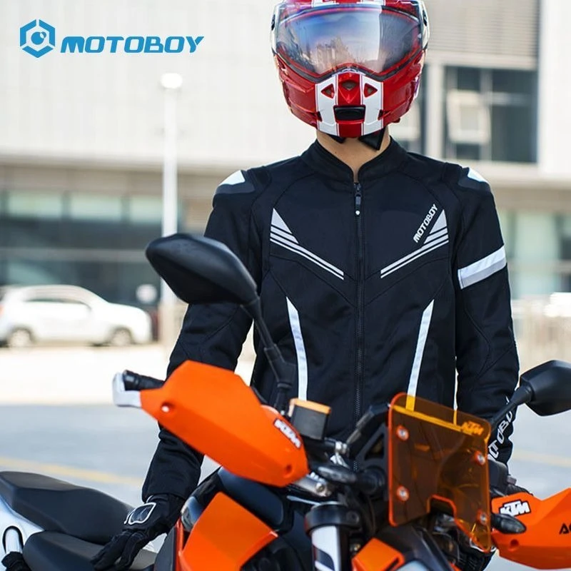 

Motorcycle Cycling Suit Summer Suit Men's Locomotive Suit Waterproof, Drop-proof and Breathable Four-season Cycling Equipment