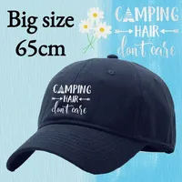 NEW Splash Brothers Big  Size 65cm Printed Custom Neutral Camping Hair Don't Care Unisex Adjustable  Baseball caps  Golf Sun Cap