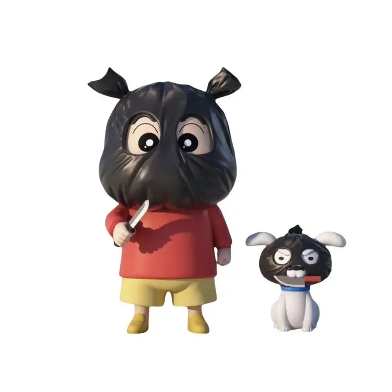 جديد تلوين شين تشان أنيمي الشكل تلوين شين تشان ركوب نوهارا شيرو عمل نموذج لجسم لعبة Kawaii الديكور جمع لعبة الهدايا