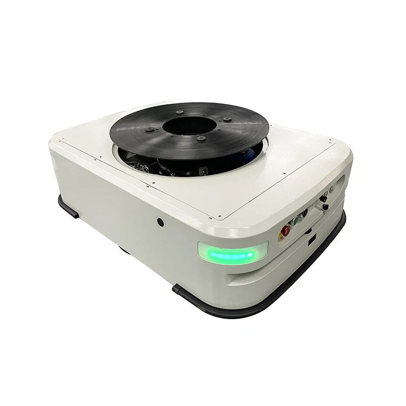 QR Code Navigation AGV Industrial Equipment Warehouse Logistics Lifting AGV Professional Automated Guided Vehicle for Shop