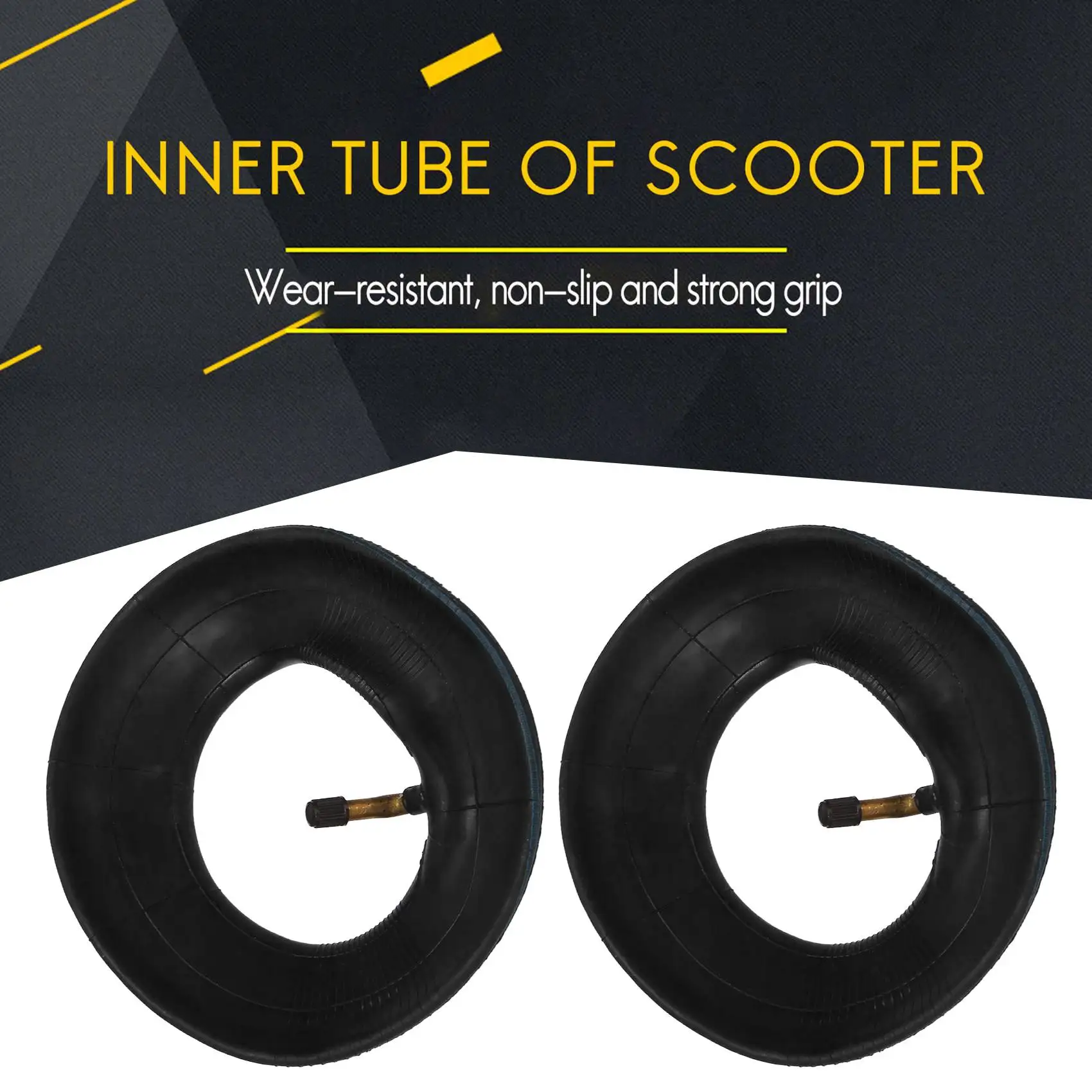 2 Pack of Inner Tubes 200X50 8inch x 2inch for Razor E100 E200 Schwinn Bladez Mongoose