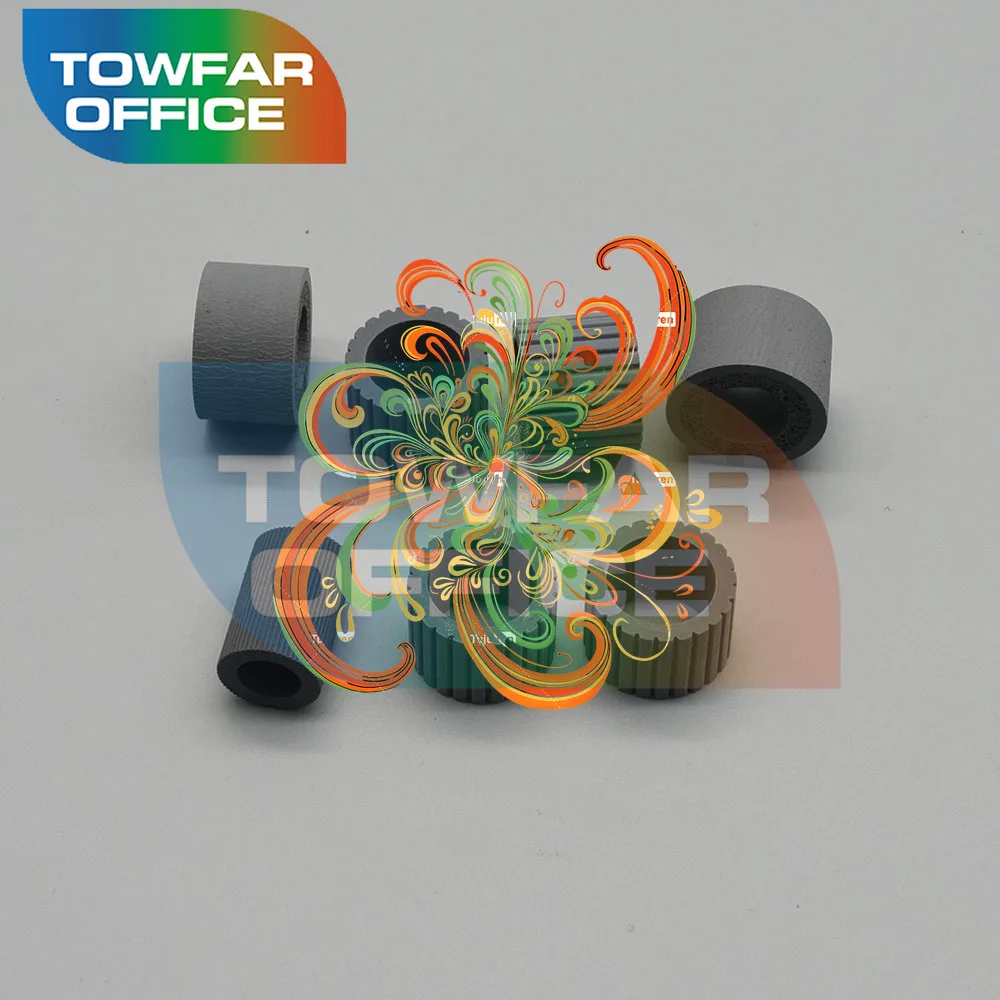 5X L2755-60001 L2756A Roller Replacement Kit Tire Rubber support for HP ScanJet Enterprise Flow 5000 s4 / 7000 s3 / 3000 s3