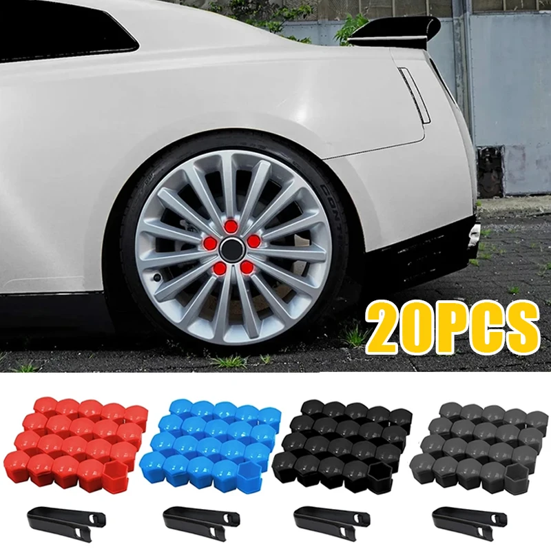 17/19/21mm Wheel Nut Cap Rust Proof Car Hub Car Tire Screw Cap External Decoration Dedicated Protection