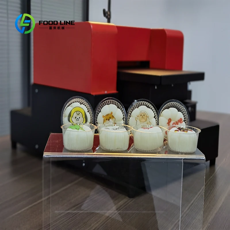 Customized High Accuracy Food 3D Printer Small Size Economic Machine for Cake Candy Food Edible Materials Printing