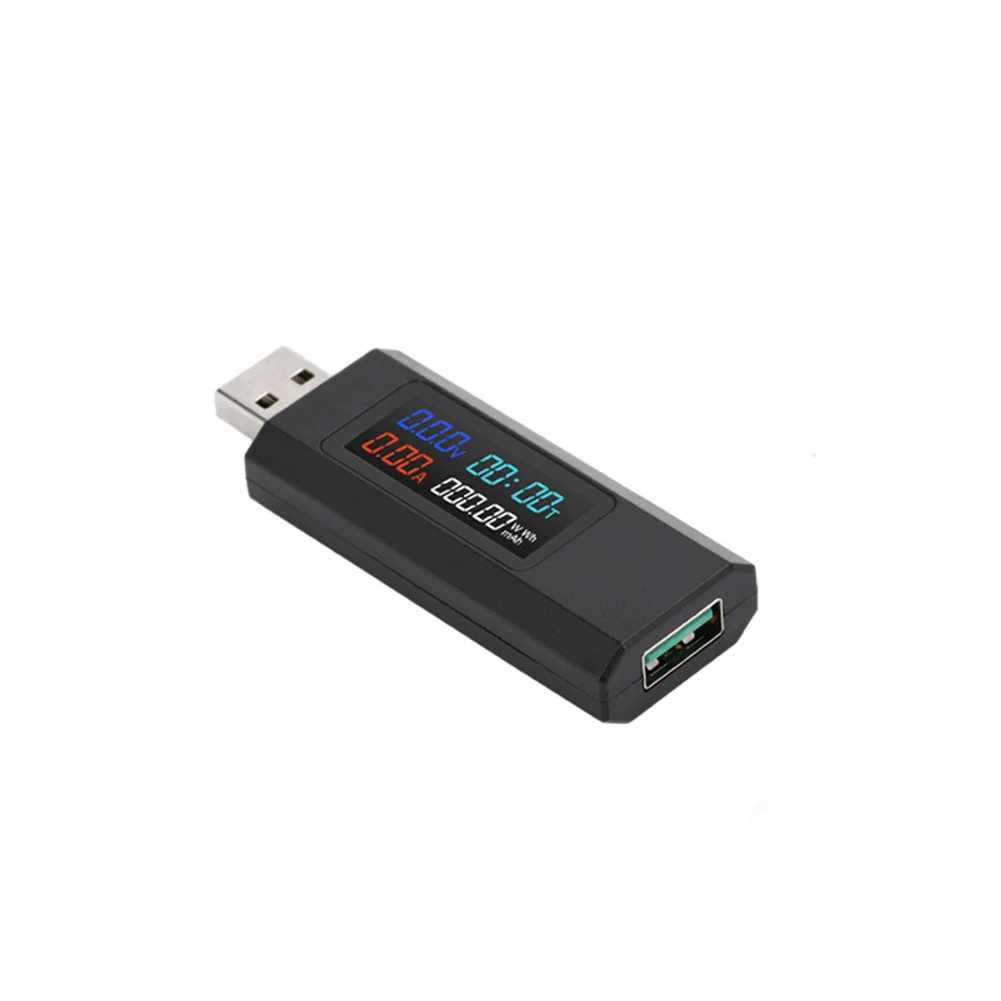 Battery Capacity Monitor 6 In 1 USB Charger 3C Digital Products Memory Function Multi-function Display For Chargers