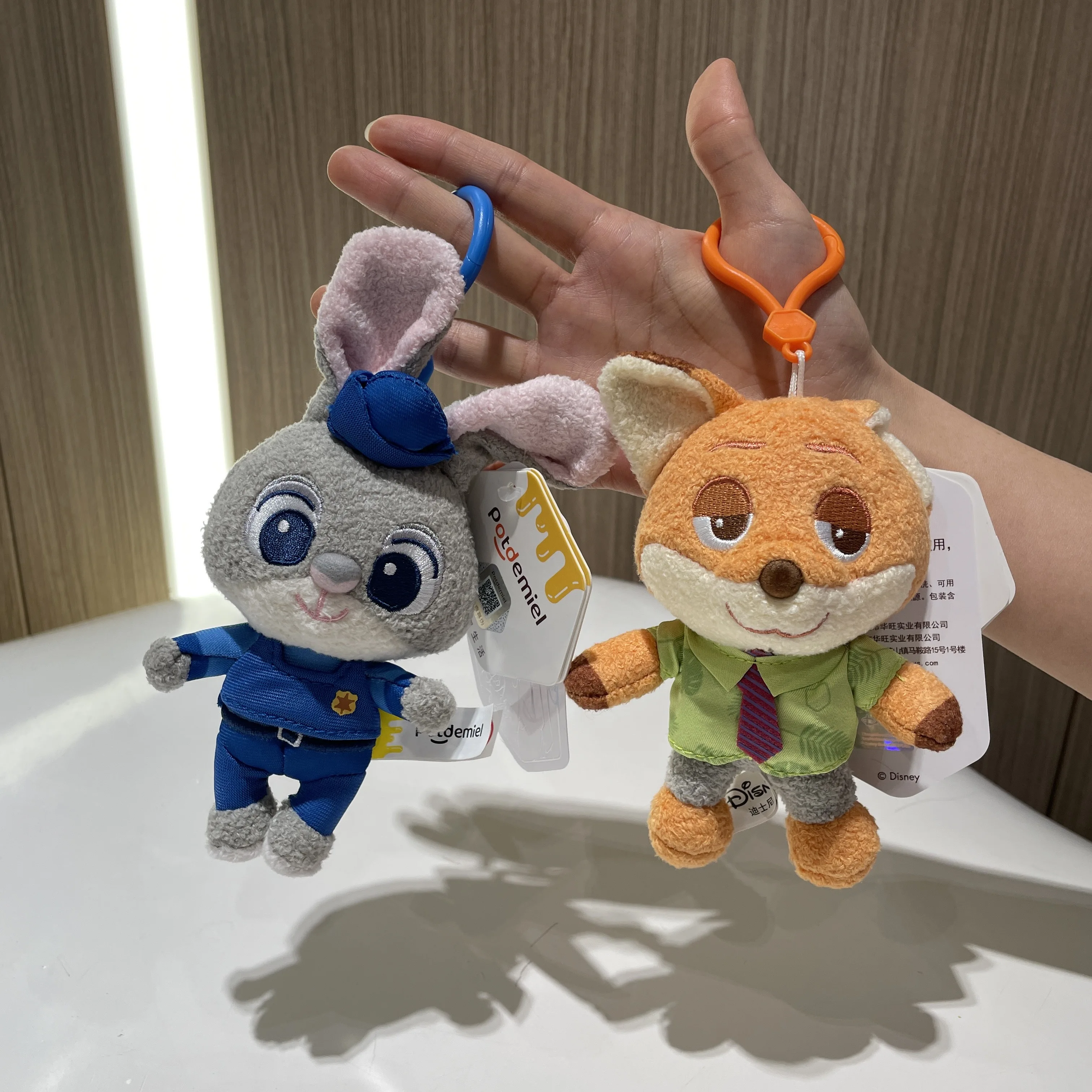 100% Genuine Zootopia Plush Toy Judy Nick Sloth Sheep Leopard