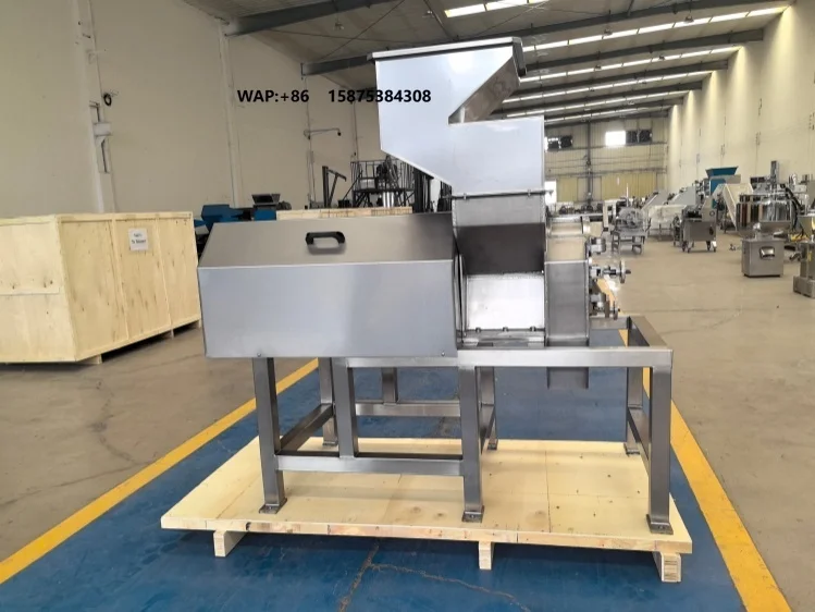 SS304 Commercial Fruit Vegetable Crusher Machine/Industrial Fruit Crushing Equipment/Large Capacity Vegetable Pulper Crusher