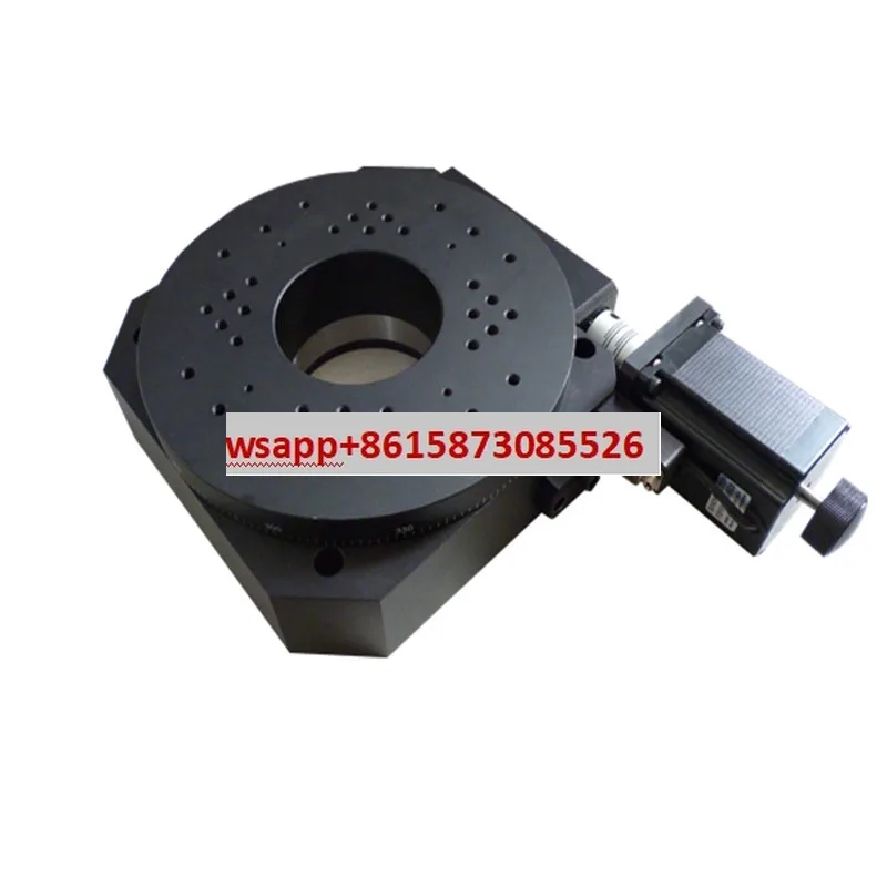 

Electric rotary table, hollow rotary platform, electric indexing plate, RA200 turntable angle table
