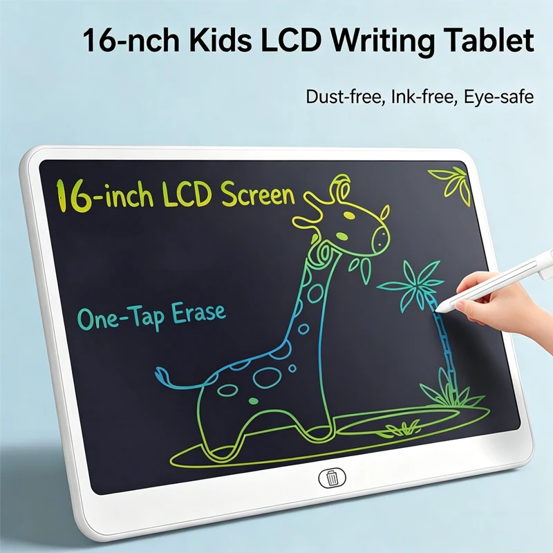 16/13/11/8-inch Kids LCD Drawing Board Portable Digital Sketchpad for Art Creativity And Learning Doodle Board Educational Toys
