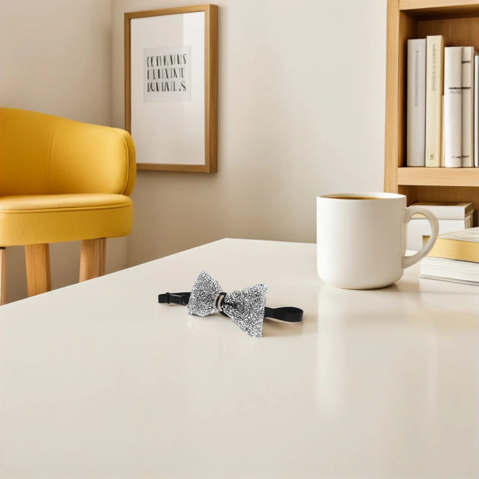 

2 шт. детский галстук-бабочка с блестящими кристаллами, предварительно завязанный регулируемый бант из ленты для мальчиков и девочек, свадебные вечеринки, концерты, праздничный костюм