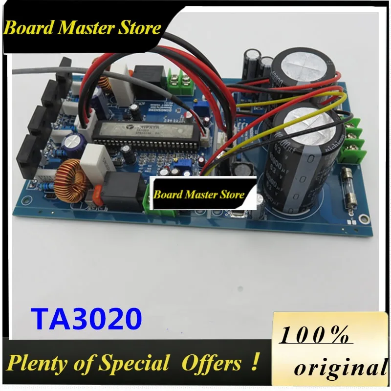 BoMaSTa3020 Class T Digital Power Amplifier Board 175wx2 Hifi High-fidelity Digital Power Amplifier Board