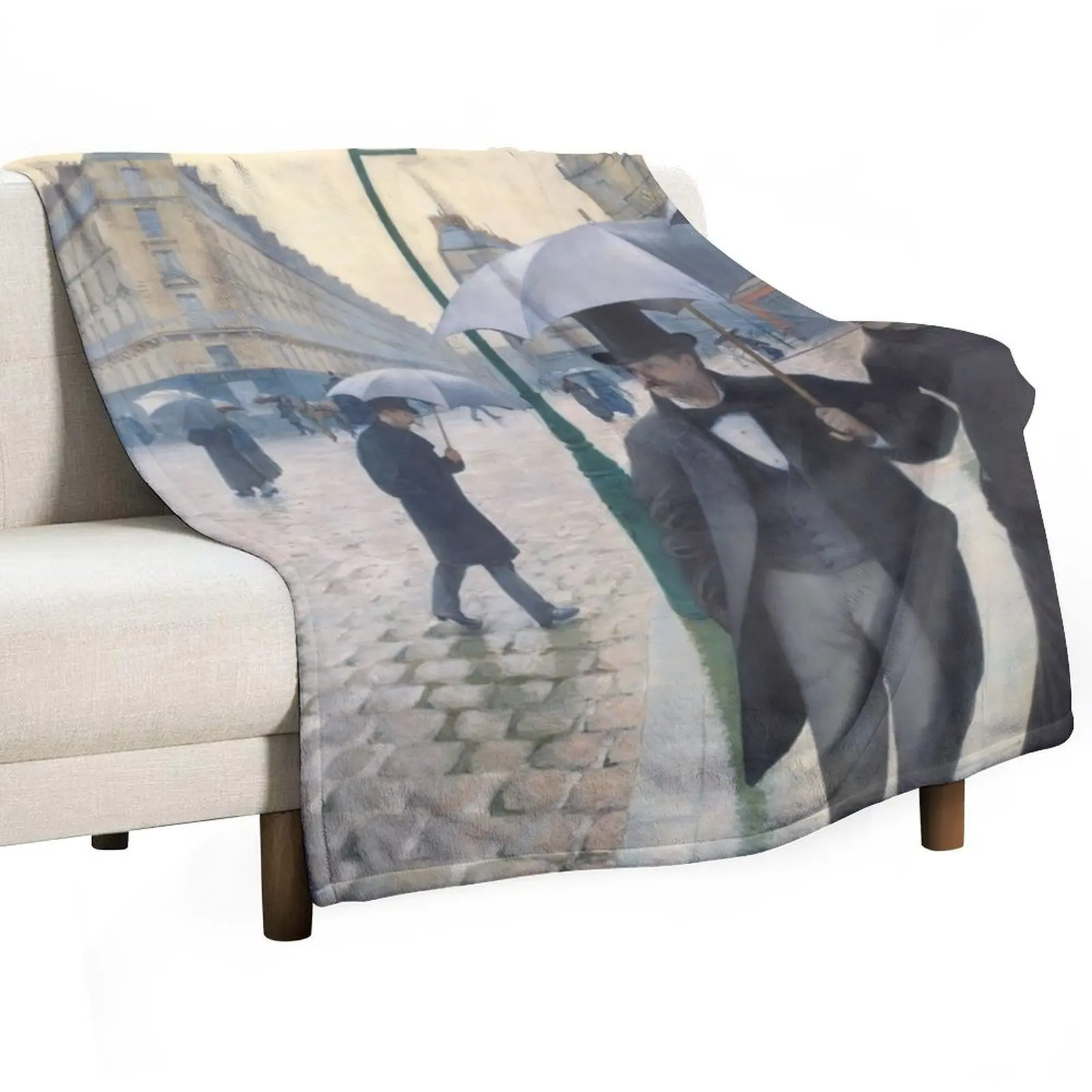 gustave caillebotte paintings, gustave art, artwork, oeuvres, tableau, portrait Throw Blanket