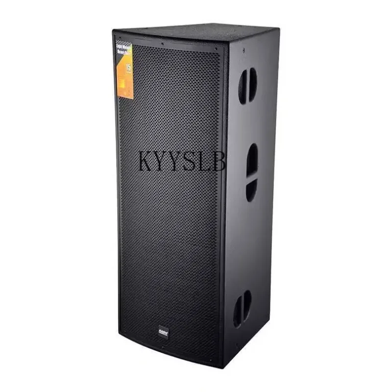 KYYSLB مرحلة الصوت عالية الطاقة المزدوجة 15 بوصة مؤتمر الزفاف الأداء الخارجي أسلم-MK215 الحجم السلبي؛ 435*400*720 ملم