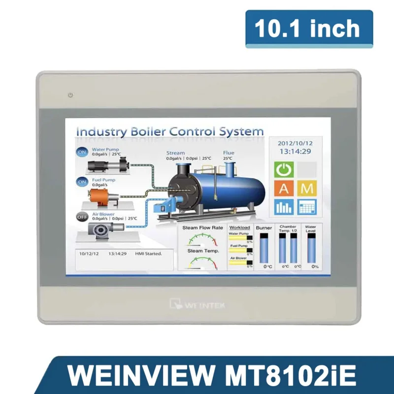 WEINVIEW MT8102IE MT8101IE Touch Screen HMI Interfaccia uomo-macchina da 10,1 pollici Sostituisci MT6100I MT8101IE MT8100IE