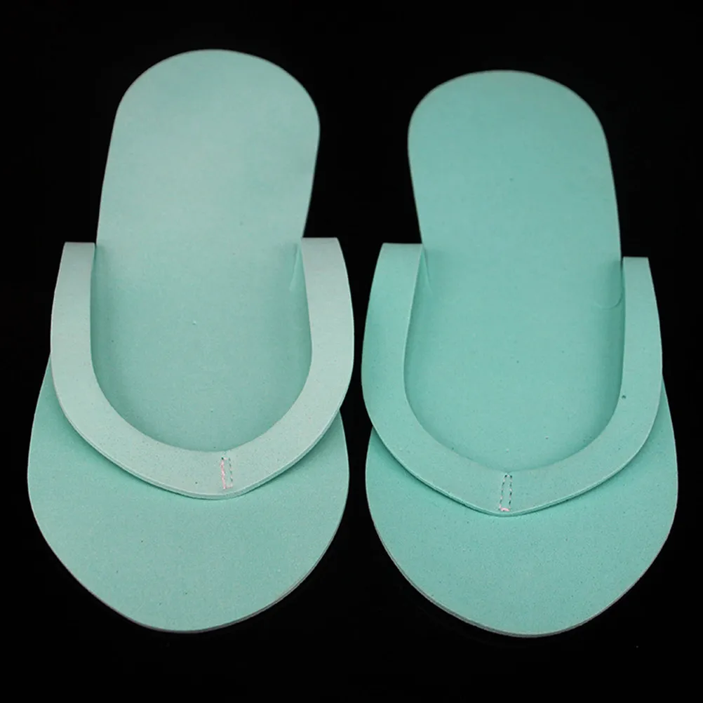 

1Set Premium Eva Nail Art Slippers with Toe Separators for Extra Wide Feet Lightweight Breathable Hotel Travel Spa Home Use