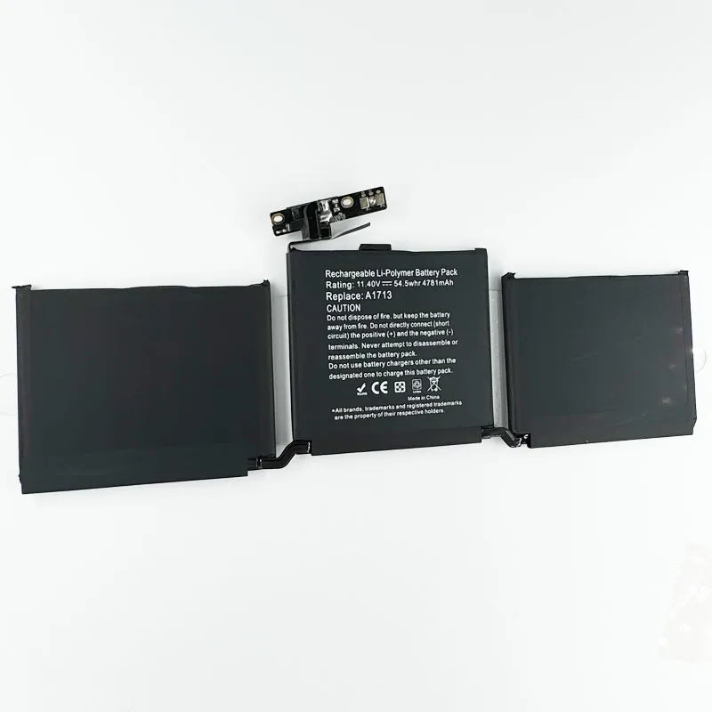 A1713 Battery For Apple Macbook Pro 13'' 13 inch A1708 2016 2017