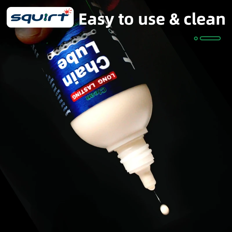 15ml Bicycle Special Chain Dry Lube Portable Mini MTB Road Bike Dry Lube Squirt Chain Long Lasting Water Emulsion Wax