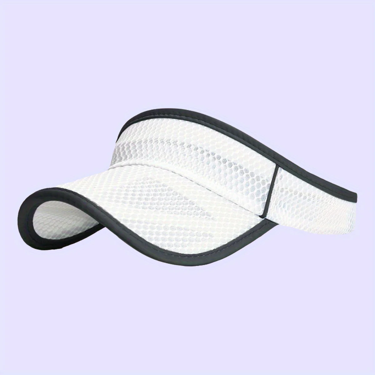 

Lightweight Breathable Sun Hat Open Top Long Brim Mesh Visor UPF 50+ Protection for Outdoor Sports Fishing Hiking