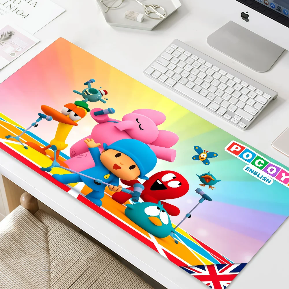 Mouse Pad Cute MousePad Non-slip Lockedge Child Office Student Toddler Gaming Thickened Large Writing Kawaii Pad Cushion