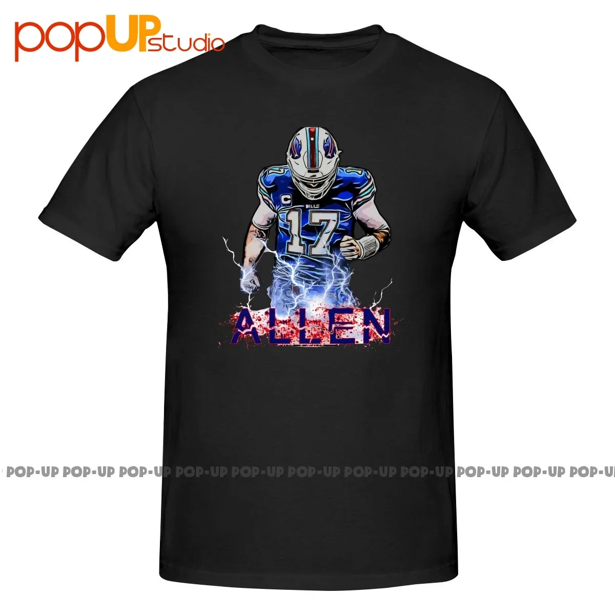 Buffalo 17 Josh Allen Bills 2021 Shirt T-shirt Tee Gift Cotton Classic Best Seller