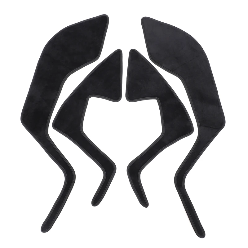 

For 2022-2026 Subaru WRX Velvet Black Car Door Anti-Dirt Mat Anti-Slip Mat Decorative Sticker Interior Car Accessories