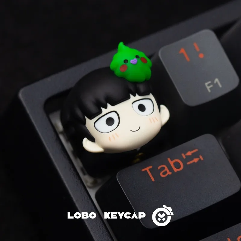 Lingneng 100% Anime Theme Keycaps Cross shaft resin Mechanical Keyboard PC Game Keyboard Collection Gifts Customized Keycaps