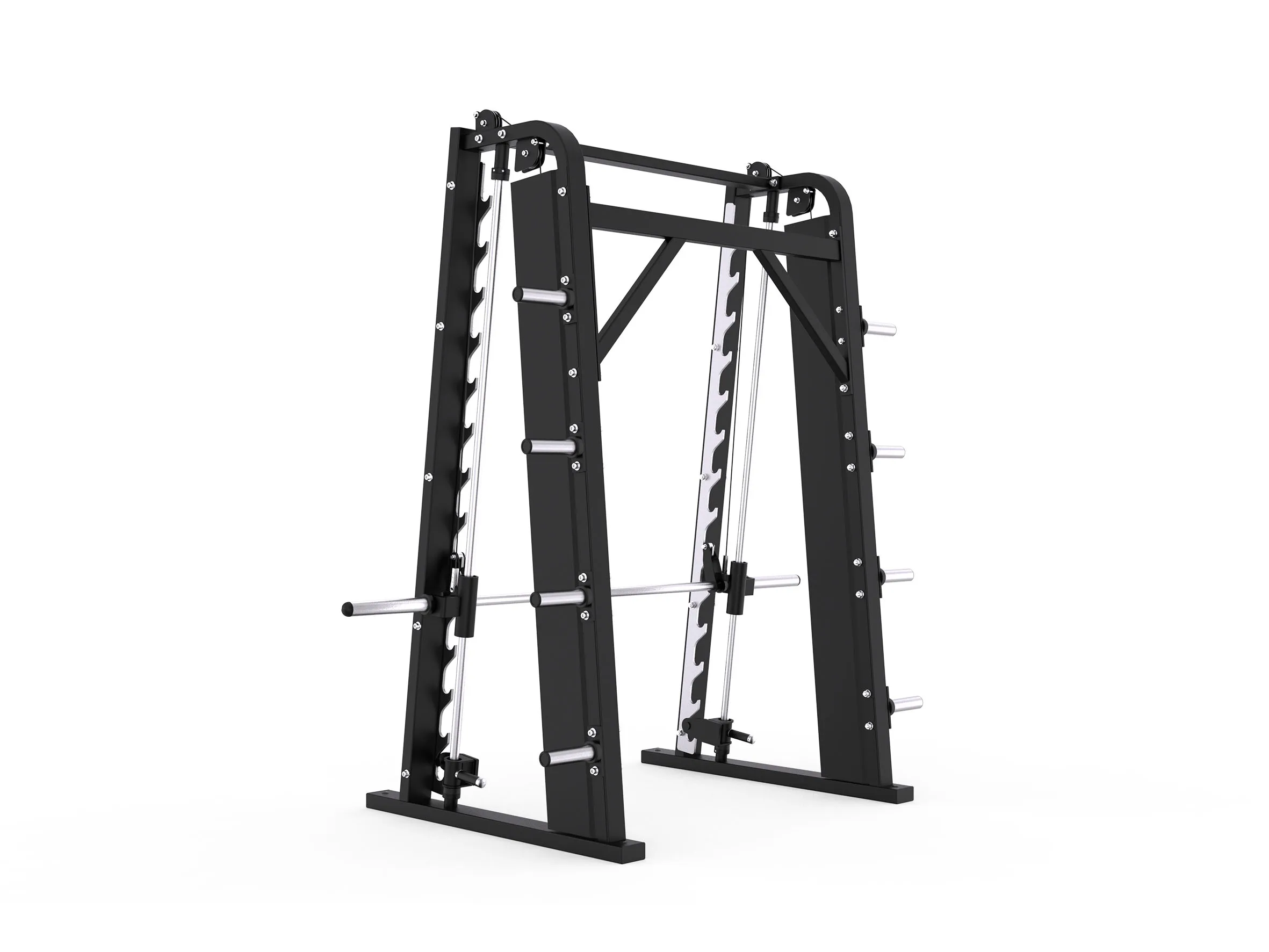 2026 Professional Smith Machine Full Body Workout Equipment, Commercial Grade Steel Strength Machine for Gym Club and Sports Cen