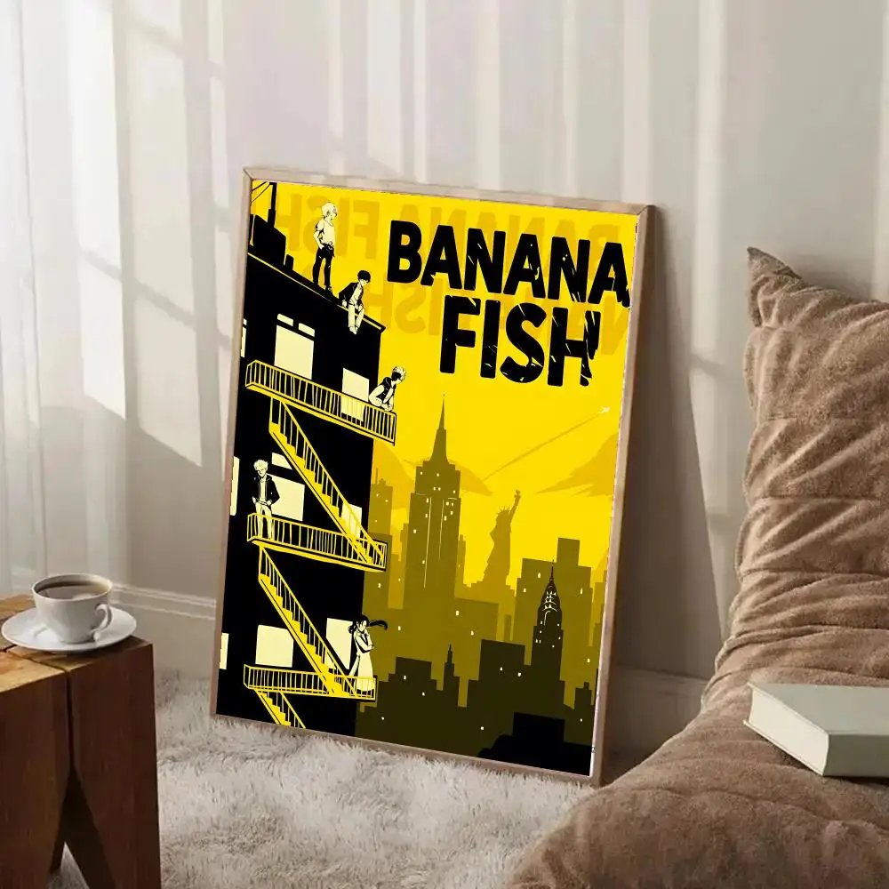Banana Fish Anime-Leinwand-Poster, Kunst, HD, fortschrittliches ästhetisches Druckpapier, Wandkunst für Wohnzimmer, Heimdekoration – Detail 10