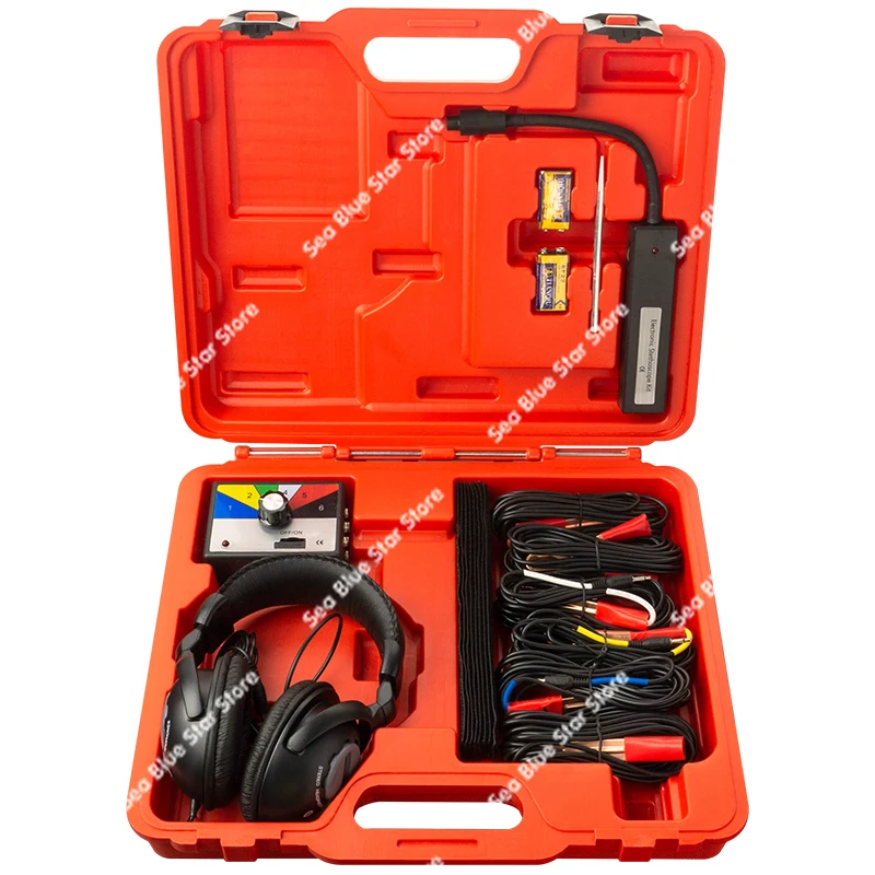 Automobile maintenance electronic stethoscope engine chassis gearbox abnormal sound detection mechanical diagnostic instrument