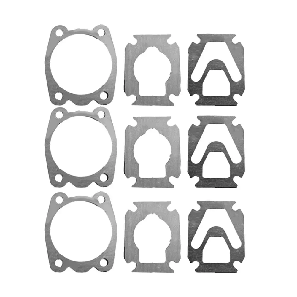 Air Compressor Maintenance Kit 3 Set 3-in-1 Cylinder Head Base Valve Plate Gaskets Washers Compatible With Standard Units