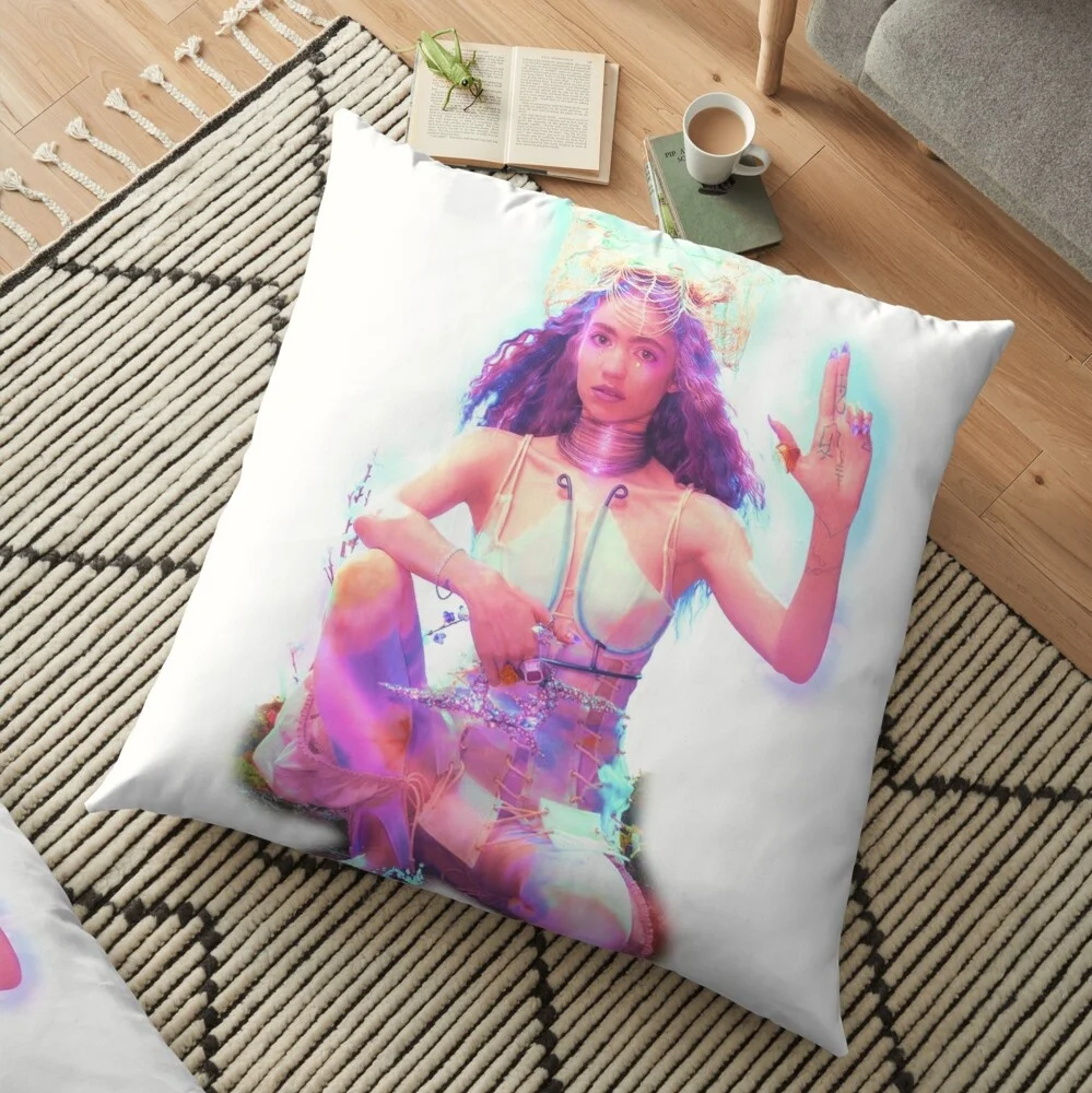 Grimes Decoration Pillow Case Sofa Waist Throw Cushion Cover Home Decor