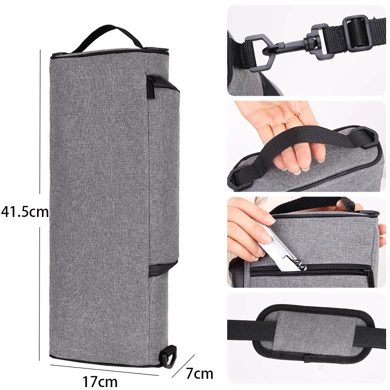 Golf Beer Trolley Cooler Bag Portable Men's Golf Accessory Cooler Pack Sleeve Leak Proof Beer Sling Insulated Drink Organiser