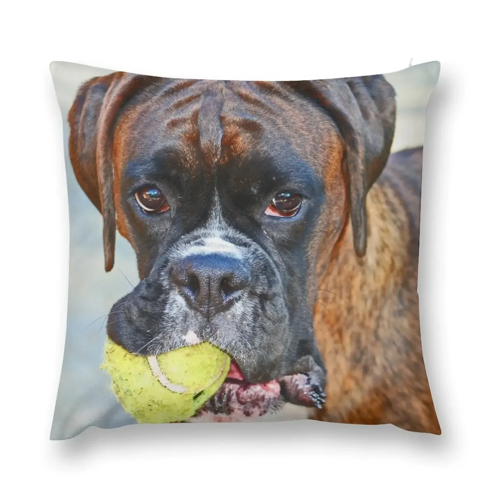 Tennis anyone??... -Boxer Dogs Series- Throw Pillow christmas pillowcases Decorative Pillow Covers For Sofa Pillow Case