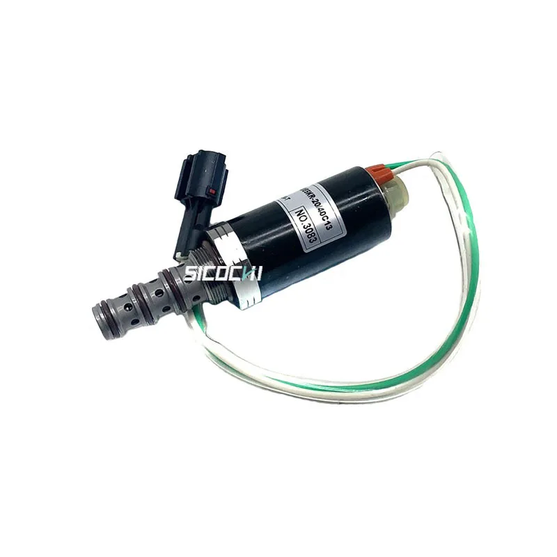 

For SK200-3 Hydraulic Pump Solenoid Valve KDRDE5KR-20/40C13-203A SKX5P-17-210