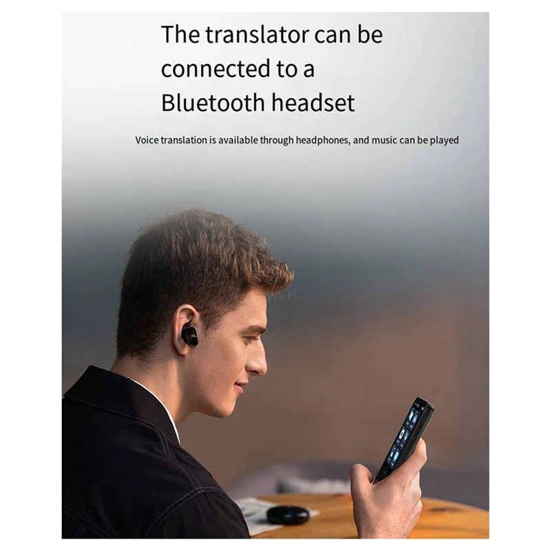 M50 AI Voice Real Time Translator Machine 142 Multi Online Languages Voice-Record 3.97 Inch Portable Offline Tradutor