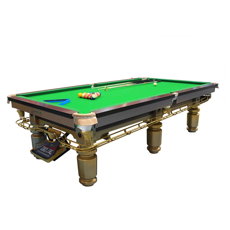 Wholesale Chinese Black 8 Balls Style 9ft Billiard Pool Table for Commercial or House Use