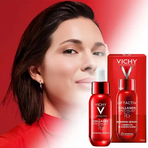 Imagen 2 del producto Vichy Liftactiv Specialista de colágeno 16 suero adhesivo hidrata firmeza reduce las arrugas nutre profundamente retarda el envejecimiento cuidado de la piel