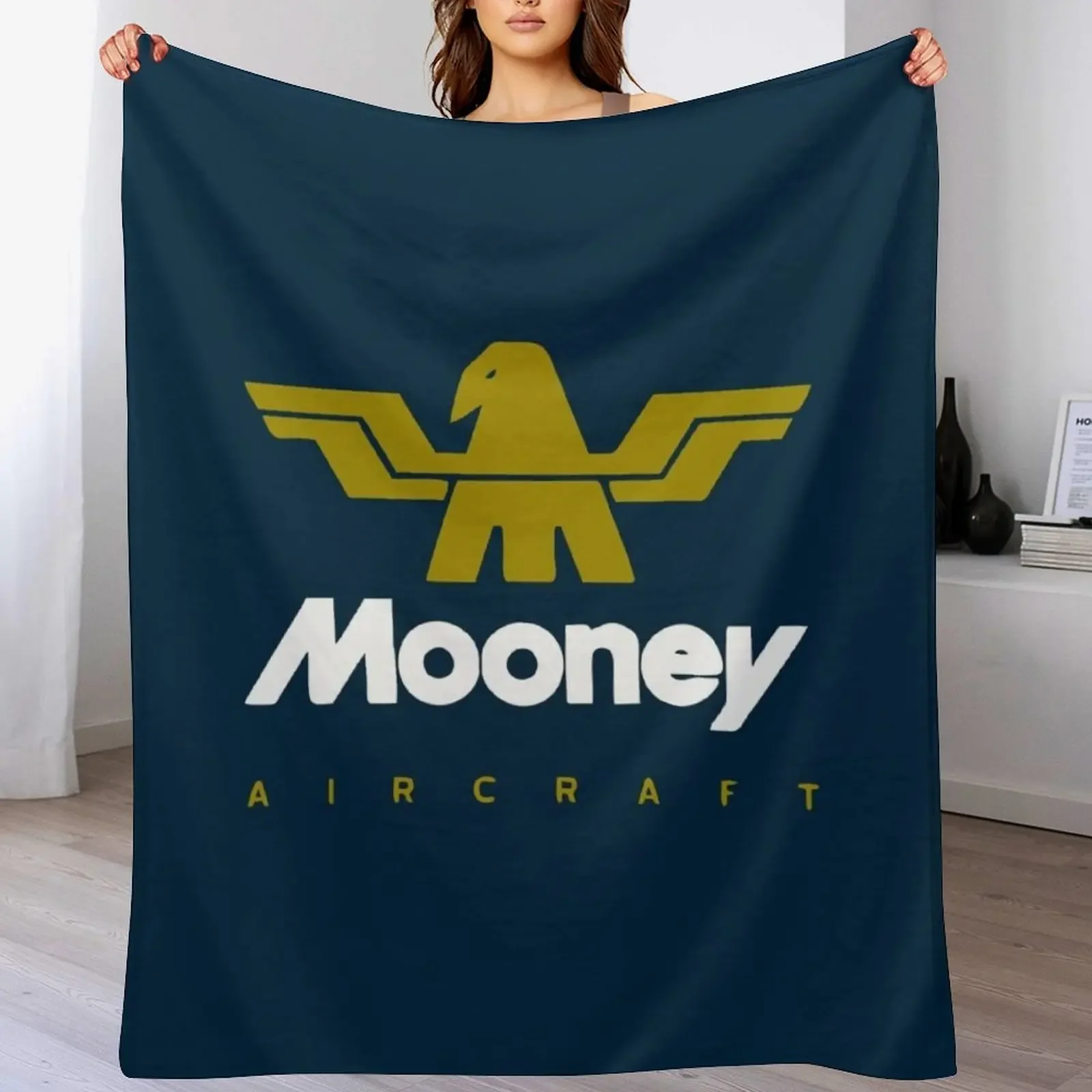 

mooney aircraft Throw Blanket Thermals For Travel Single Luxury Designer decorative Blankets
