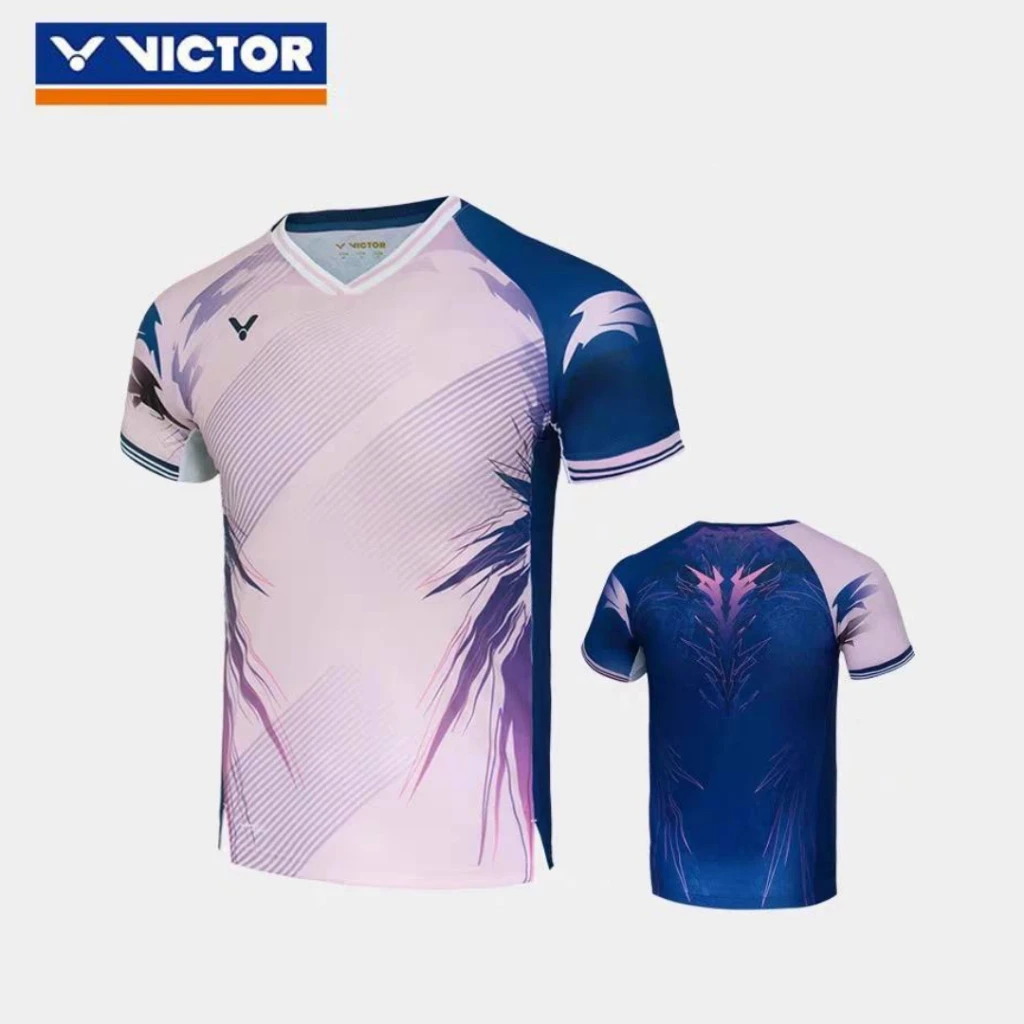 

Футболка VICTOR Capsule Collection, 100% полиэстер, дышащая, быстросохнущая, с короткими рукавами, с круглым вырезом, унисекс