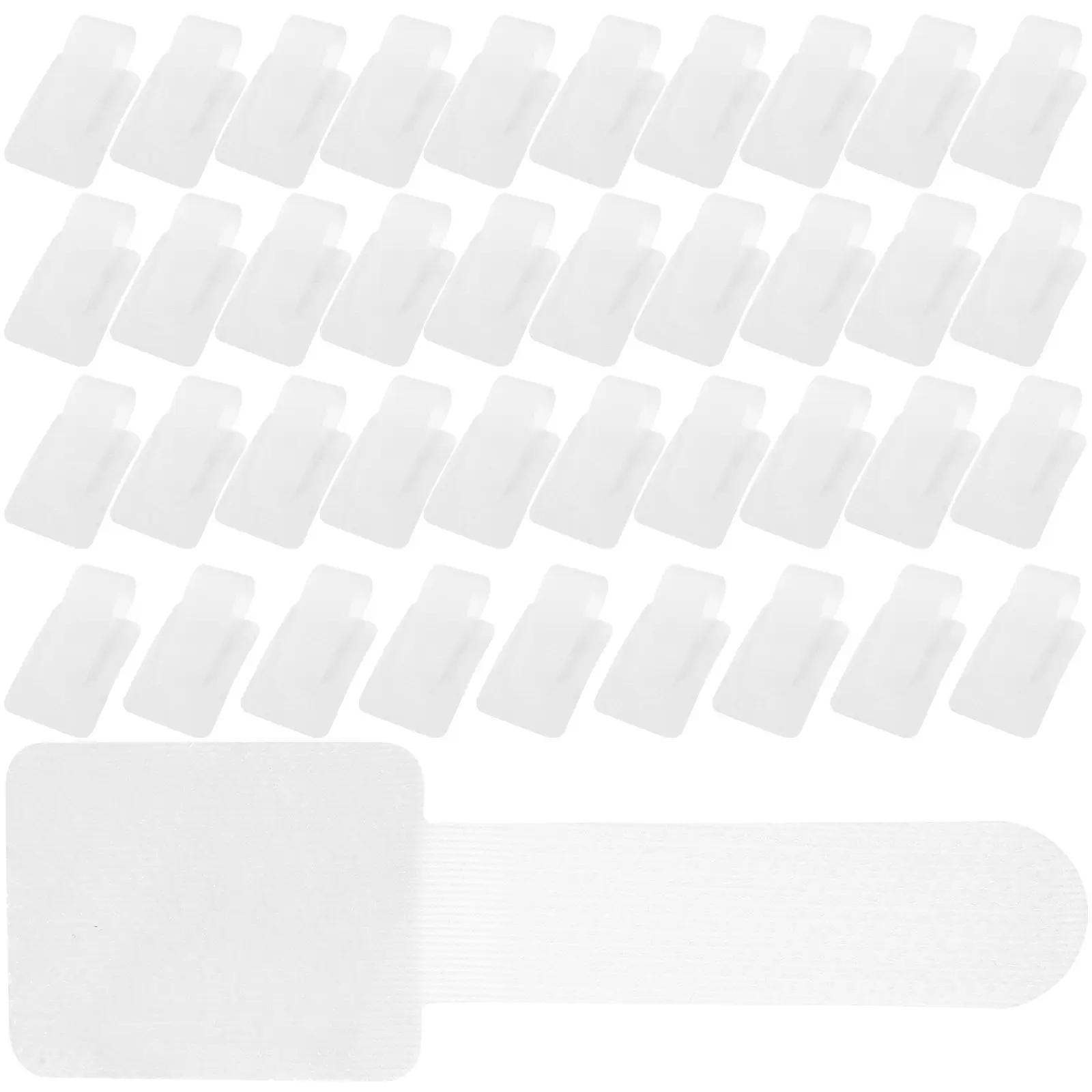 40Pcs Premium Nylon Cable Organizer Straps Hook and Loop Reusable Adhesive Cord Ties for Wire Management Desk Wall