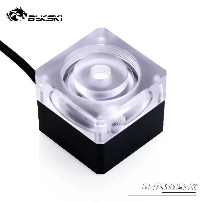 Pompa Bykski DDC DC12V, maksymalny przepływ, wysokość podnoszenia 6 metrów, 700L/H, obsługa zbiornika o średnicy 50mm / Kontrola prędkości PWM B-PMD3-X — zdjęcie produktu 3