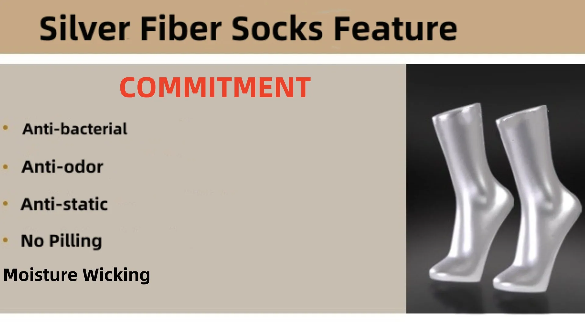 15% Pure Silver Infused Socks for Women Anti-Odor & Bacterial & Moisture Wicking Socks,3 Pairs