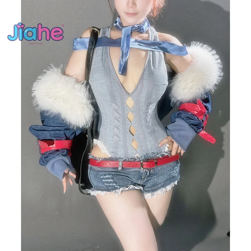 새로운 아야나미 레이 애니메이션 EVA 코스프레 의상 여성 캐주얼 코트 모자 청바지 벨트 액세서리 소품 세트 할로윈 파티 유니폼 S-XL