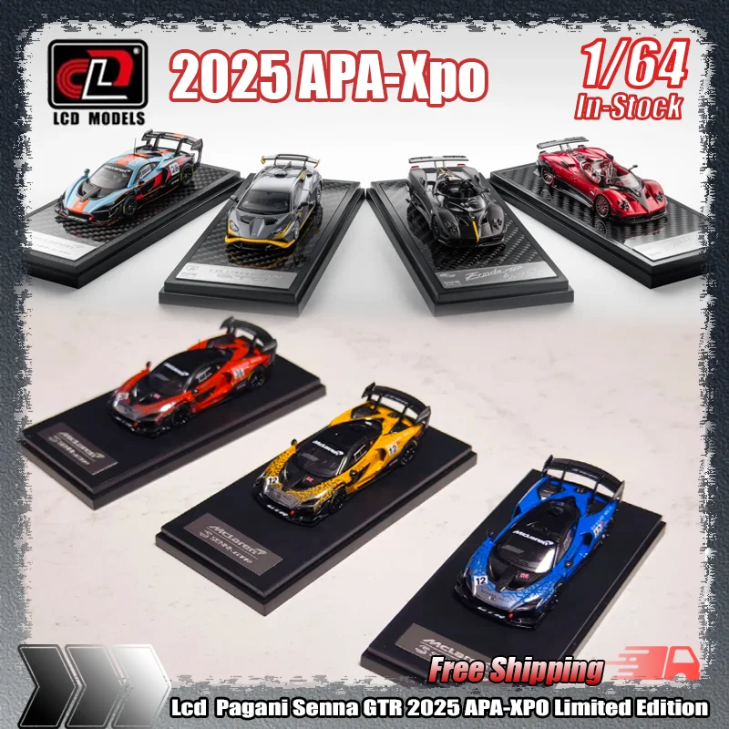 

New In Stock Lcd 1:64 2025 Apa-Xpo Limited Edition Simulation Alloy Miniature Die-Casting Model Customized Children'S Toys Gifts